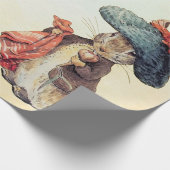 Peter Rabbit (Benjamin) Geschenkpapier (Ecke)