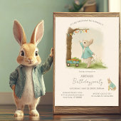 Peter Rabbit Birthday & Game Einladung