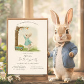 Peter Rabbit Birthday & Game Einladung
