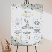 Peter Rabbit Birthday Milestone Poster