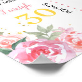 Peter Rabbit Birthday Milestone Poster (Ecke)