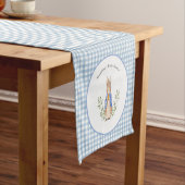 Peter Rabbit Blue Gingham ShowTable Runner Kurzer Tischläufer (Beispiel)