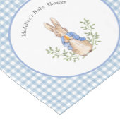 Peter Rabbit Blue Gingham ShowTable Runner Kurzer Tischläufer (Ecke)