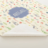 Peter Rabbit | Blumenmuster Sherpadecke (3/4)