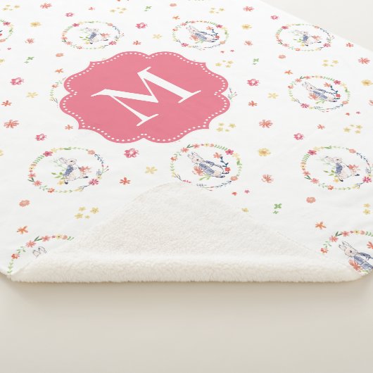 Peter Rabbit | Blumenmuster Sherpadecke (3/4)