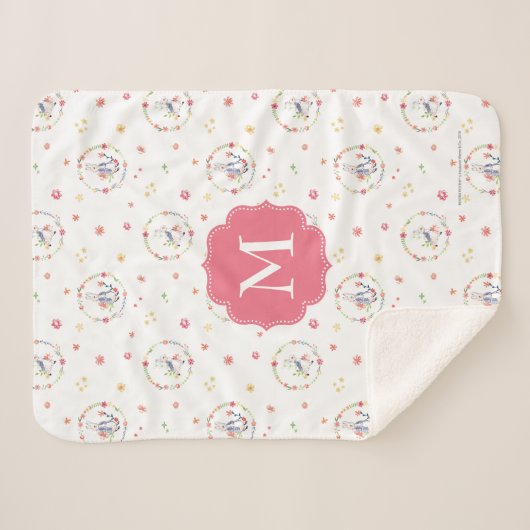 Peter Rabbit | Blumenmuster Sherpadecke (Vorderseite (Horizontal))