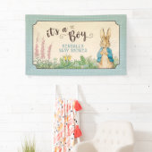 Peter Rabbit | Boy Baby Dusche Banner (Insitu)