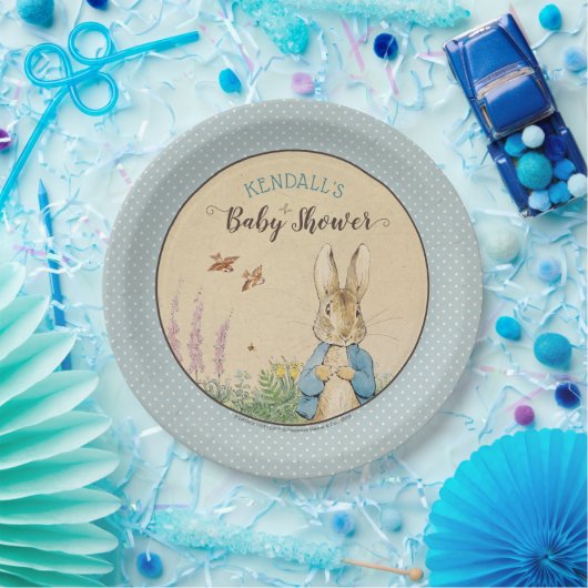 Peter Rabbit | Boy Baby Dusche Pappteller (Party)