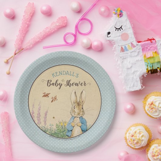 Peter Rabbit | Boy Baby Dusche Pappteller (Party)