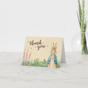 Peter Rabbit   Boy Baby Dusche Vielen Dank Dankeskarte