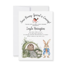Peter Rabbit Boy Baby Shower Burrow Garden