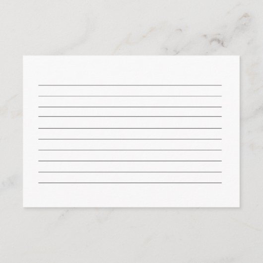 Peter Rabbit Boy Baby Shower Family Rezeptkarte Begleitkarte (Rückseite)