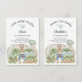 Peter Rabbit Boy Erste Geburtstagsparty Einladung