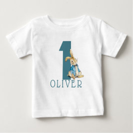 Peter Rabbit Boy Erster Geburtstag Baby T-shirt