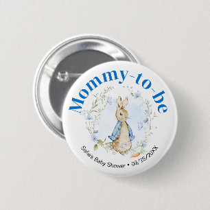 Peter Rabbit Boy Schaltfläche "Mommy to Be" Button