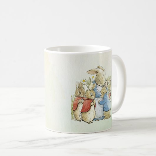 Peter Rabbit (Buch) Kaffeetasse (VorderseiteRechts)
