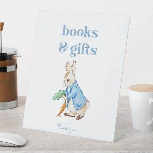 Peter Rabbit Bücher und Geschenke Baby Dusche Zeic Sockelschild (In Situ)