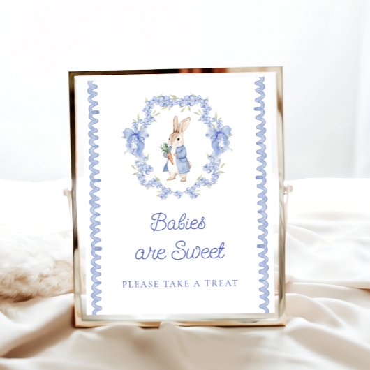 Peter Rabbit Bunny Babies sind Sweet Nimm eine Lec Poster