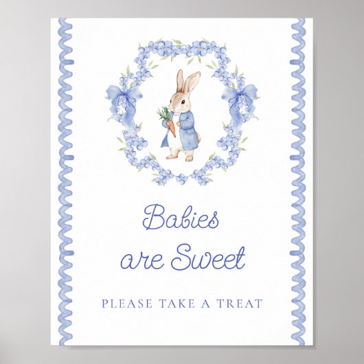 Peter Rabbit Bunny Babies sind Sweet Nimm eine Lec Poster (Vorne)