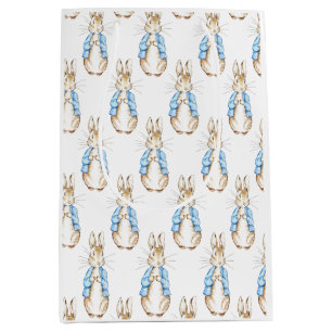Peter Rabbit Bunny Blue Baby Dusche Mittlere Geschenktüte