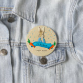 Peter Rabbit Carrots und Stars Mama zu sein Button (Beispiel)