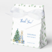 Peter Rabbit Christmas Baby Shower Danke Geschenkschachtel (Vorderseite)