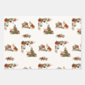 Peter Rabbit Christmas Geschenkpapier Set (Vorderseite 3)