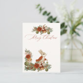 Peter Rabbit Christmas Postkarte (Stehend Vorderseite)