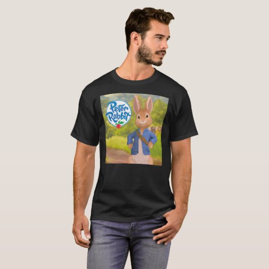Peter Rabbit Design Classic T - Shirt (Vorne ganz)