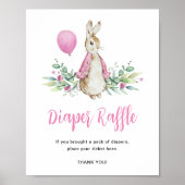 Peter Rabbit Diaper Tombola Poster (Vorne)