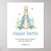 Peter Rabbit Diaper Tombola Poster (Vorne)