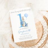 Peter Rabbit Einladung zum ersten Geburtstag