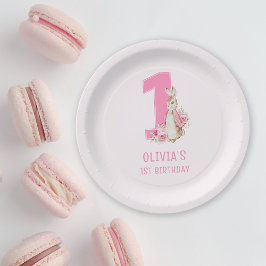 Peter Rabbit | Erster Geburtstag Pappteller