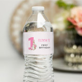 Peter Rabbit | Erster Geburtstag Wasserflaschenetikett