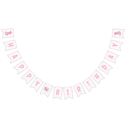 Peter Rabbit | Erster Geburtstag Wimpelkette (Alle)