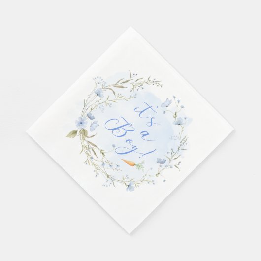Peter Rabbit Es ist ein Junge Napkins Serviette (Ecke)