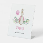 Peter Rabbit Favors Sockelschild (Vorderseite)