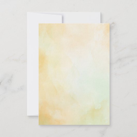 Peter Rabbit (Ferkel) Gewebepapier Dankeskarte (Rückseite)