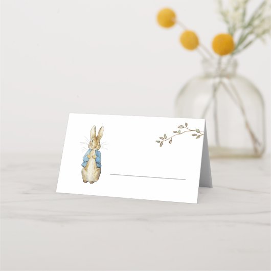 Peter Rabbit Fill Platzkarte (Vorderseite)
