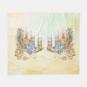 Peter Rabbit Fleecedecke (Vorderseite (Horizontal))