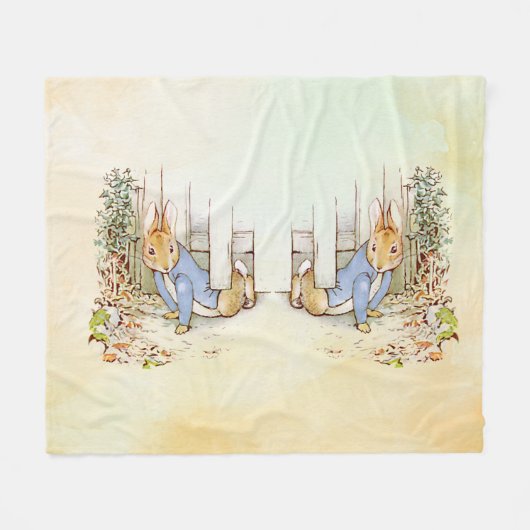 Peter Rabbit Fleecedecke (Vorderseite (Horizontal))