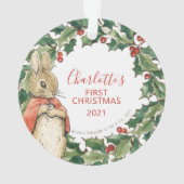 Peter Rabbit - Flopsy | 1. Weihnachten Ornament (Rückseite)