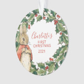 Peter Rabbit - Flopsy | 1. Weihnachten Ornament (Vorderseite)