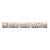 Peter rabbit Flopsy in Wildblume Garden Satinband (Vorderseite)