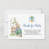 Peter Rabbit Friends Books for Baby RSVP Karte (Vorderseite)