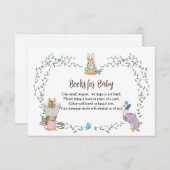 Peter Rabbit Friends Books for Baby RSVP Karte (Vorne/Hinten)