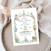 Peter Rabbit Garden Baby Shower