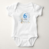 Peter Rabbit-gekrönte Bodysuits 6 Monate (Vorderseite)