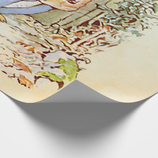 Peter Rabbit Geschenkpapier (Ecke)