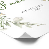 Peter Rabbit Greenery Wildblume Favors Poster (Ecke)